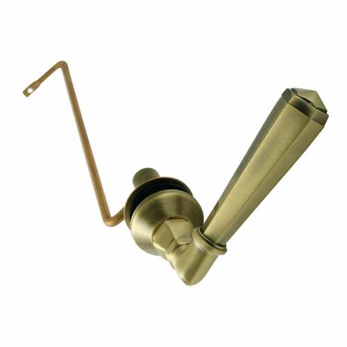 Kingston Brass KTHLS3 Metropolitan Side Mount Toilet Tank Lever, Antique Brass, Left/Right