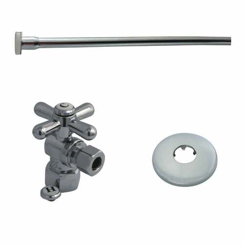 Kingston Brass KTK101P Trimscape Toilet Supply Kit, 1/2