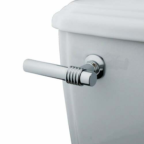 Kingston Brass KTML1 Milano Front Mount Toilet Tank Lever, Polished Chrome, Left/Right Install