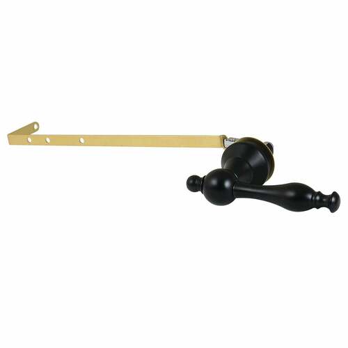 Kingston Brass KTNLD0 Naples Universal Toilet Tank Lever, Front/Side Mount, Matte Black
