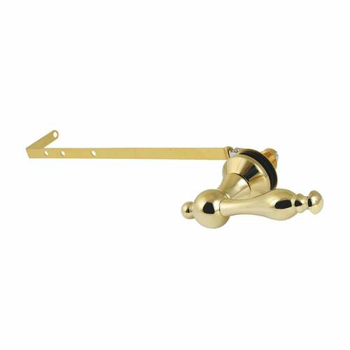 Kingston Brass KTNLD2 Naples Universal Toilet Tank Lever, Polished Brass, Front/Side Mount