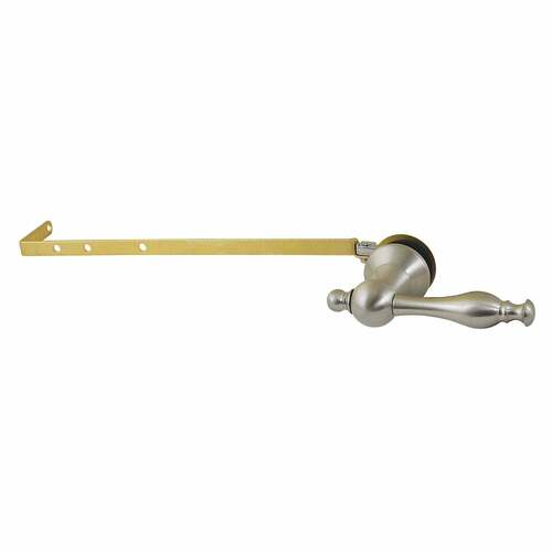 Kingston Brass KTNLD8 Naples Universal Toilet Tank Lever, Brushed Nickel, Front/Side Mount