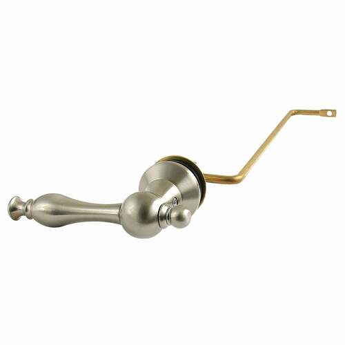 Kingston Brass KTNLS8 Naples Side Mount Toilet Tank Lever, Brushed Nickel, Left/Right Install