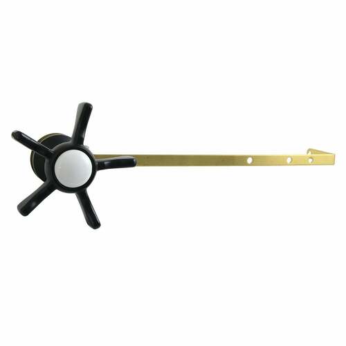 Kingston Brass KTNXD0 Hamilton Universal Toilet Tank Lever, Front/Side Mount, Matte Black