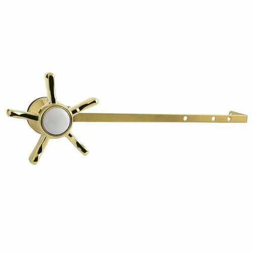 Kingston Brass KTNXD2 Hamilton Universal Toilet Tank Lever, Polished Brass - Front/Side Mount