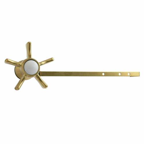 Kingston Brass KTNXD7 Hamilton Universal Toilet Tank Lever, Brushed Brass, Front/Side Mount