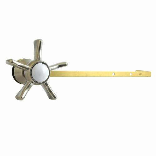 Kingston Brass KTNXD8 Hamilton Universal Toilet Tank Lever, Brushed Nickel, Front/Side Mount