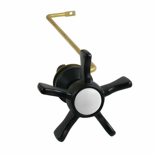 Kingston Brass KTNXS0 Hamilton Matte Black Side Mount Toilet Tank Lever