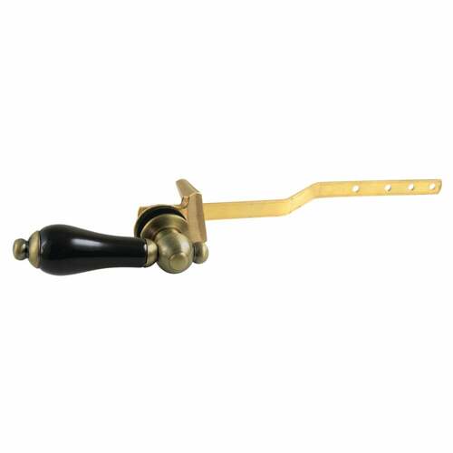 Kingston Brass KTPKL3 Duchess Antique Brass Front Mount Toilet Tank Lever, Left/Right Install