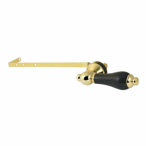 Kingston Brass KTPKLD2 Duchess Universal Toilet Tank Lever, Polished Brass, Front/Side Mount