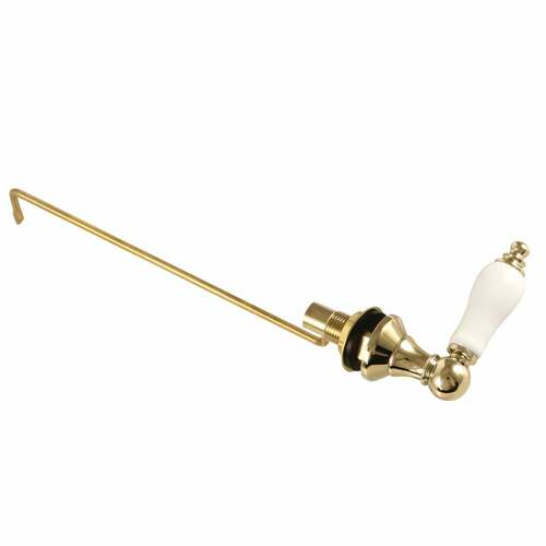 Kingston Brass KTPLS2 Victorian Side Mount Toilet Tank Lever, Polished Brass, Left/Right Install