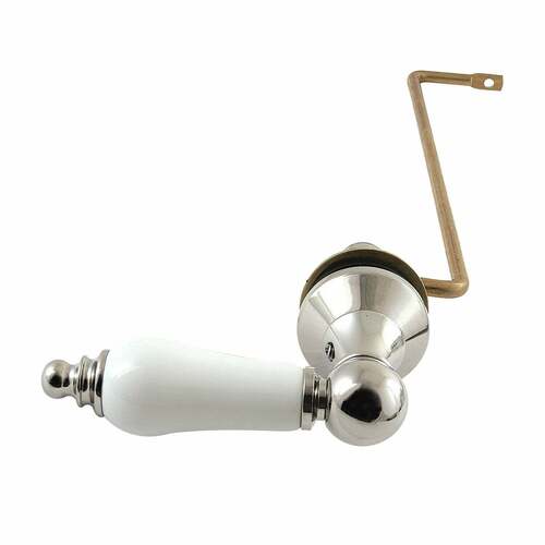 Kingston Brass KTPLS6 Victorian Side Mount Toilet Tank Lever, Polished Nickel, Left/Right Install