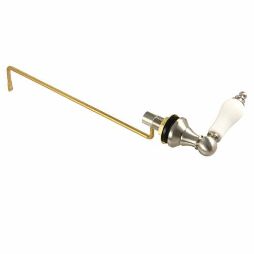 Kingston Brass KTPLS8 Victorian Side Mount Toilet Tank Lever, Brushed Nickel, Left/Right Install