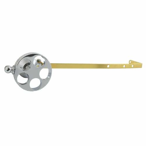 Kingston Brass KTRKXD1 Webb Universal Toilet Tank Lever, Knurled Handle, Polished Chrome