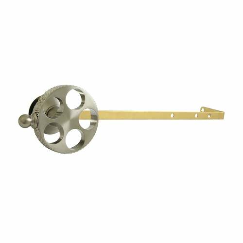 Kingston Brass KTRKXD8 Webb Universal Toilet Tank Lever, Knurled Handle, Brushed Nickel