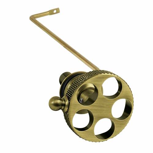 Kingston Brass KTRKXS3 Webb Antique Brass Side Mount Toilet Tank Lever