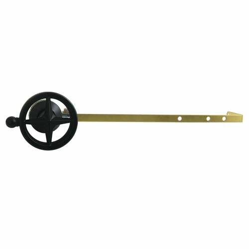 Kingston Brass KTRNKD0 Levante Universal Toilet Tank Lever, Knurled Handle, Matte Black