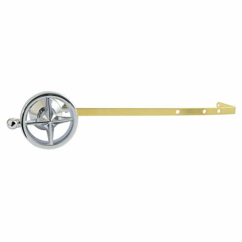 Kingston Brass KTRNKD1 Levante Universal Toilet Tank Lever, Knurled Handle, Polished Chrome