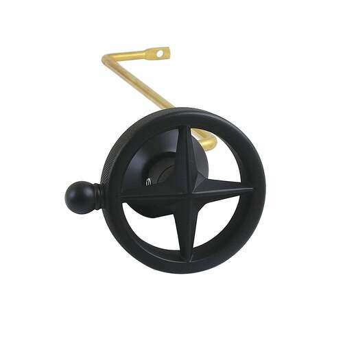 Kingston Brass KTRNKS0 Levante Matte Black Side Mount Toilet Tank Lever