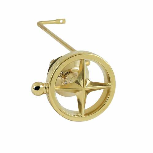 Kingston Brass KTRNKS2 Levante Polished Brass Side Mount Toilet Tank Lever