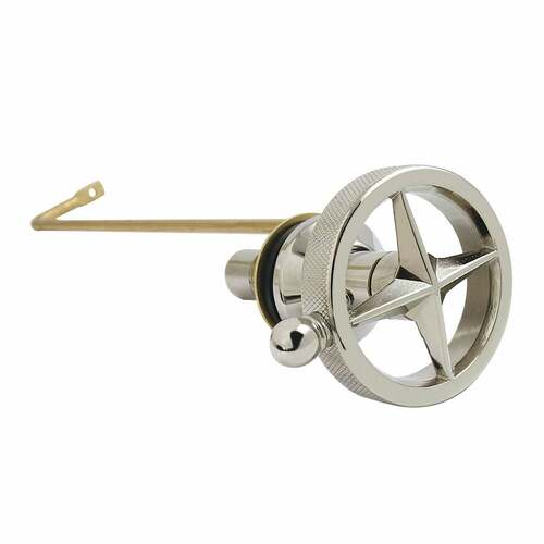 Kingston Brass KTRNKS6 Levante Polished Nickel Side Mount Toilet Tank Lever