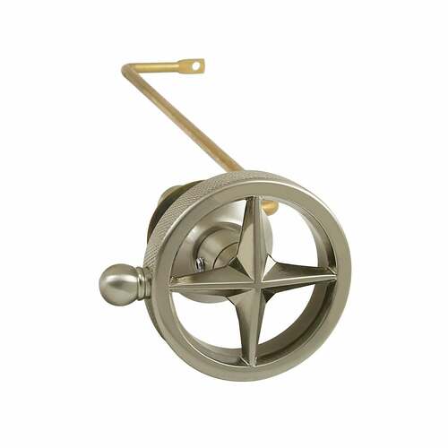 Kingston Brass KTRNKS8 Levante Brushed Nickel Side Mount Toilet Tank Lever