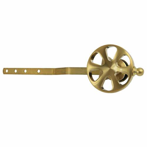 Kingston Brass KTRX7 Belknap Brushed Brass Front Mount Toilet Tank Lever