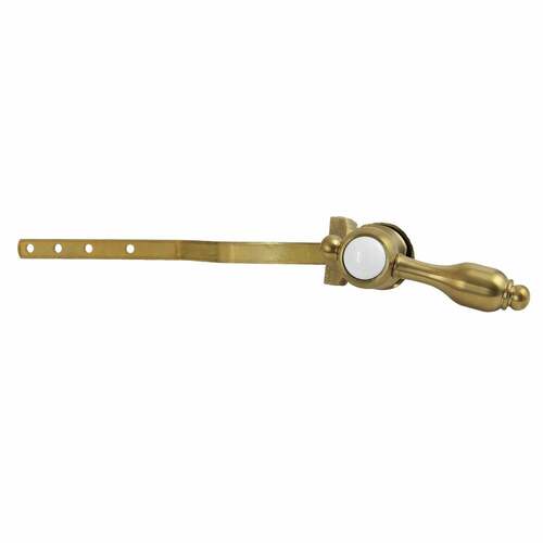 Kingston Brass KTTAL7 Tudor Brushed Brass Front Mount Toilet Tank Lever