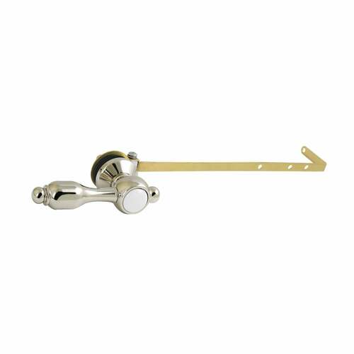 Kingston Brass KTTALD6 Tudor Universal Toilet Tank Lever, Polished Nickel, Front/Side Mount
