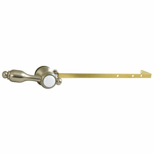 Kingston Brass KTTALD8 Tudor Brushed Nickel Universal Toilet Tank Lever, Front/Side Mount