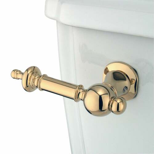Kingston Brass KTTL2 Templeton Polished Brass Front Mount Toilet Tank Lever, Left/Right Install