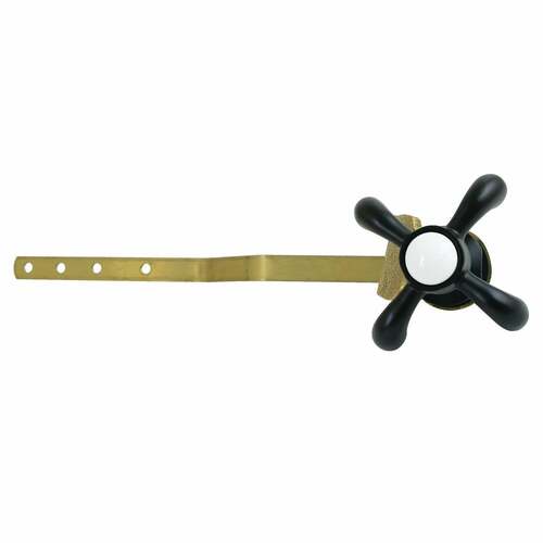 Kingston Brass KTTX0 Matte Black French Country Front Mount Toilet Tank Lever