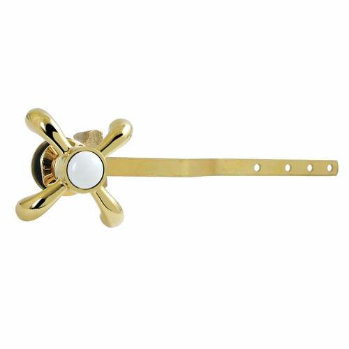 Kingston Brass KTTX2 French Country Front Mount Toilet Tank Lever - Polished Brass