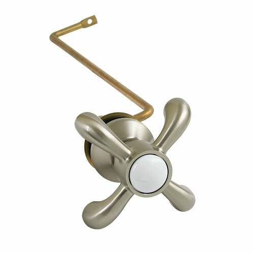 Kingston Brass KTTXS8 Brushed Nickel French Country Side Mount Toilet Tank Lever