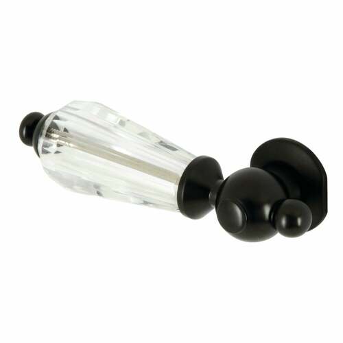 Kingston Brass KTWLL0 Wilshire Matte Black Front Mount Toilet Tank Lever, Left/Right Install