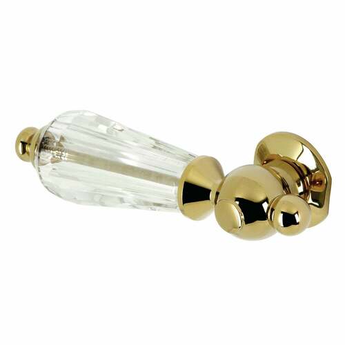 Kingston Brass KTWLL2 Wilshire Polished Brass Front Mount Toilet Tank Lever, Left/Right Install