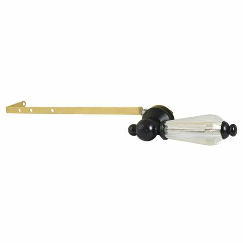 Kingston Brass KTWLLD0 Willshire Universal Toilet Tank Lever, Front/Side Mount, Matte Black