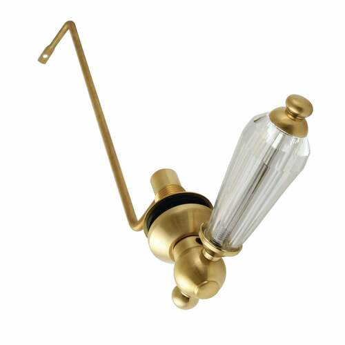 Kingston Brass KTWLLS7 Wilshire Side Mount Toilet Tank Lever, Brushed Brass, Left/Right Install