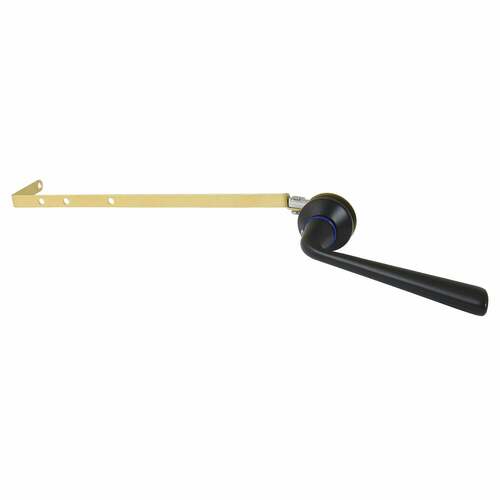 Kingston Brass KTZLD0 Silver Sage Matte Black Universal Toilet Tank Lever, Front/Side Mount