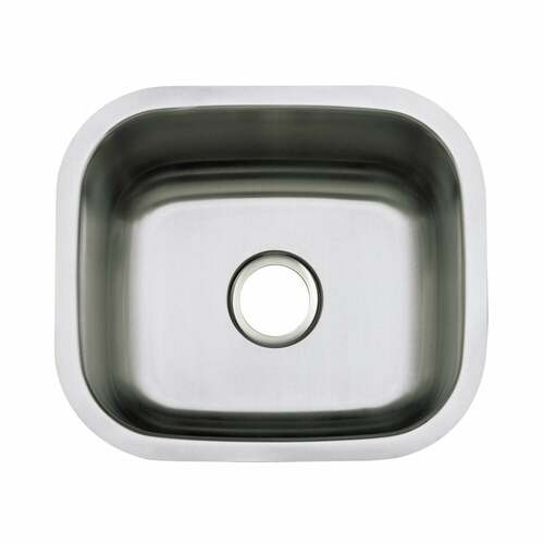 Kingston Brass KU14167BN Gourmetier Brushed Undermount Single Bowl Kitchen Sink