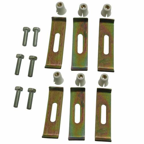 Kingston Brass KUHDWR6 Undermount Clip Pack - 6 Clips