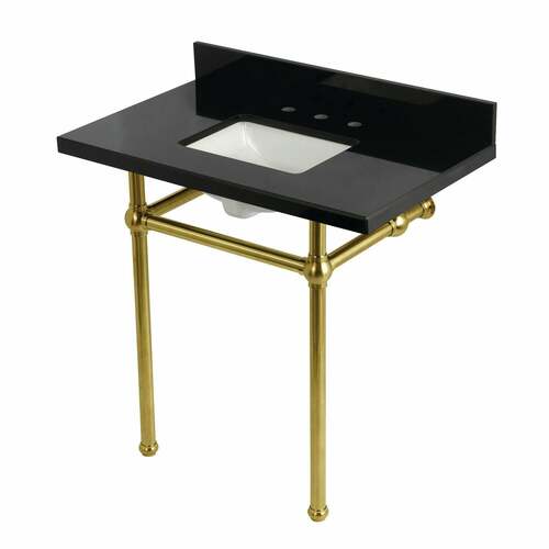 Kingston Brass KVPK36KBSQ7 Templeton 36
