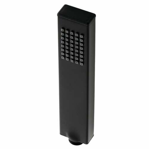 Kingston Brass KX4131A0 Metropolitan Matte Black Single Function Rectangular Hand Shower