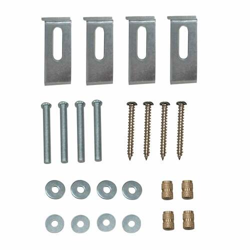 Kingston Brass LBHDWR4 Attache 4-Piece Sink Mounting Clips