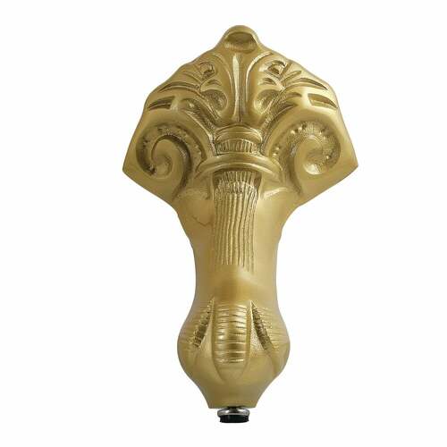 Kingston Brass NHVCTZB7 Aqua Eden 4-Piece Eagle Claw Cast Iron Tub Feet, Brushed Brass