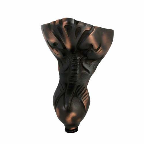 Kingston Brass NHVCTZT5 Aqua Eden 4-Piece Eagle Claw Brass Tub Feet, Oil Rubbed Bronze