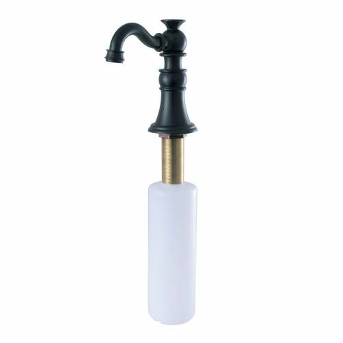 Kingston Brass SD1970 American Classic Matte Black Soap Dispenser