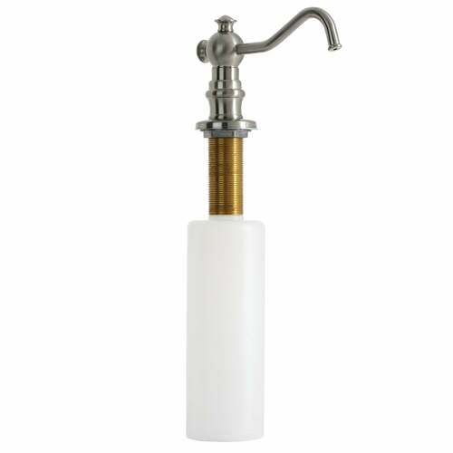 Kingston Brass SD7608 Victorian Metal Soap Dispenser, Brushed Nickel
