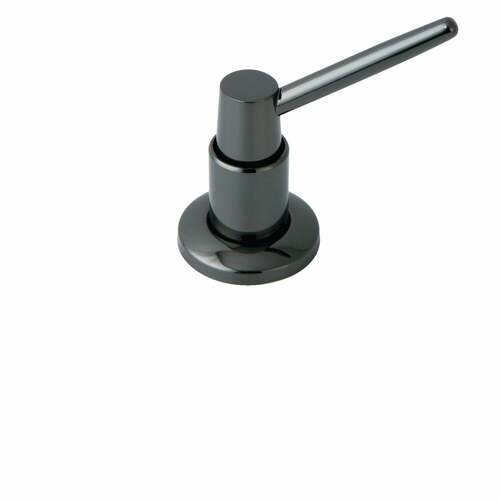 Kingston Brass SD8640 Water Onyx Black Stainless Steel Soap Dispenser
