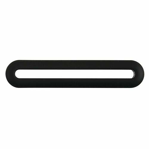 Kingston Brass TC3010 Matte Black Bathtub Overflow Hole Cover - Made to Match